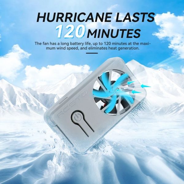 RCSTQ Universal Cooling Fan Cell Phone Cooler For DJI Mavic 3 / Mini 2 / Mini 3 Pro / Air 2 - Image 3