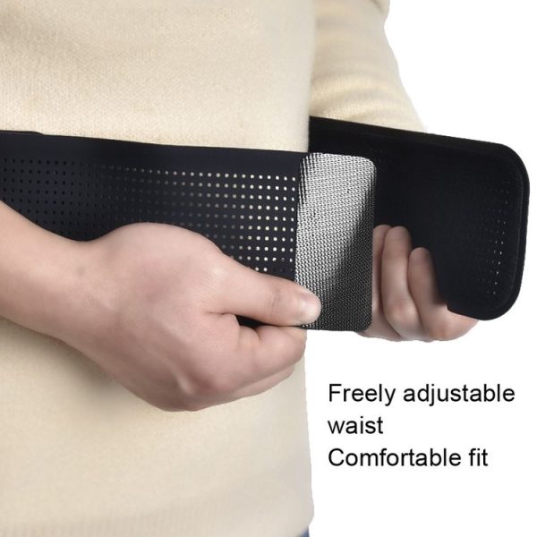 Running Waist Bag Invisible Outdoor Marathon Phone Storage Belt, Color: Black - Image 4