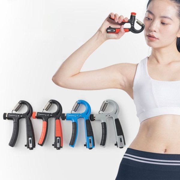 5-60KG Adjustable Grip Strength Wrist Fitness Exerciser Blue Black - Image 7