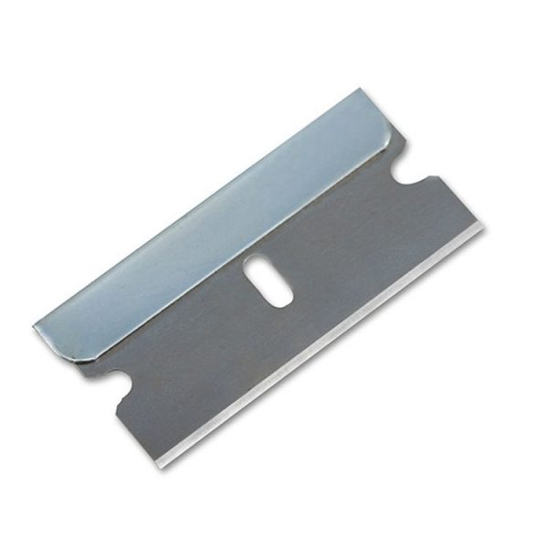 100 PCS A25 Car Film Mobile Phone Screen Auxiliary Tool Single Sided Stainless Steel Blade - Image 2