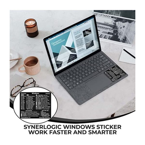PC Reference Keyboard Shortcut Sticker Adhesive For PC Laptop Desktop (For Window) - Image 3