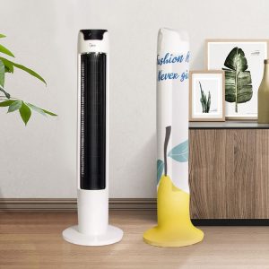 Vertical Fan Universal All-inclusive Dust-proof Protection Cover, Size: L (Yellow Pear)