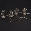 Christmas Decorative Hook Cartoon Christmas Hanger, Spec: Gold Snowman - Image 6