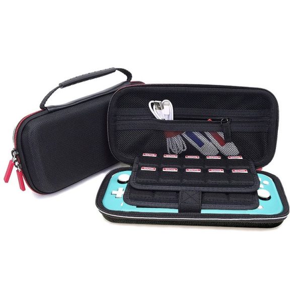 Game Console Case Storage Bag For Nintendo Switch Lite (Black)