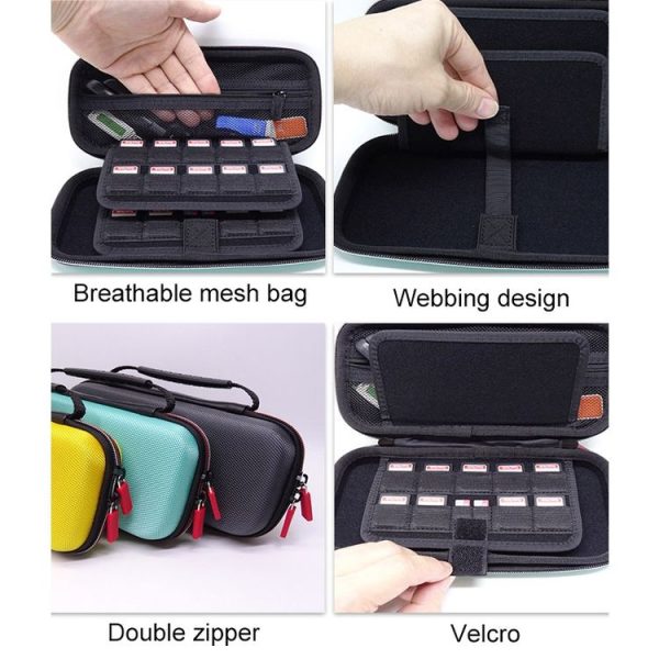 Game Console Case Storage Bag For Nintendo Switch Lite (Black) - Image 6