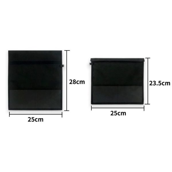 Car Key Signal Shielding Bag Tablet Mobile Phone Privacy Protective Cover Small (Black) - Image 2