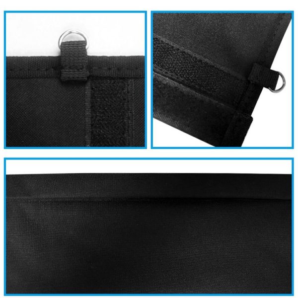Car Key Signal Shielding Bag Tablet Mobile Phone Privacy Protective Cover Small (Black) - Image 5