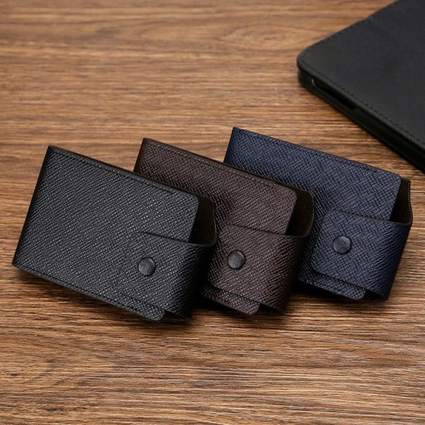 Organ Card Holder Large-capacity Card Sleeve For Men And Women, Color: Vertical Black - Image 2