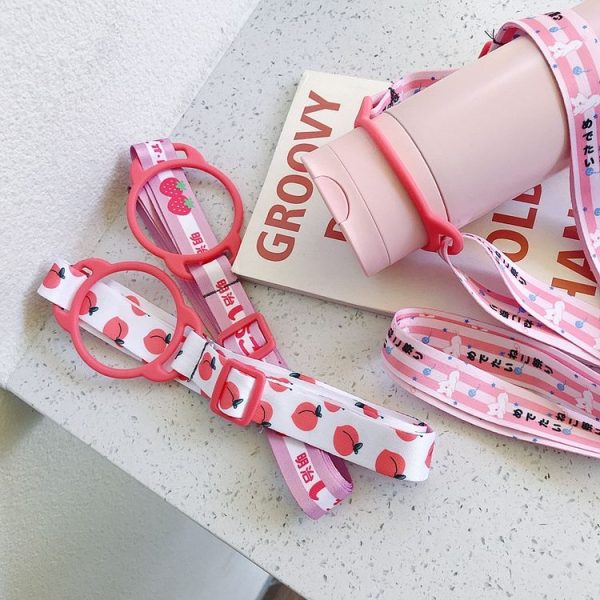 5 PCS Insulation Cup Strap Beverage Bottle Lanyard Baby Bottle Adjustable Water Cup Lanyard (HC3305) - Image 5
