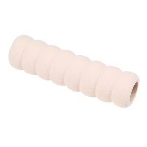 2 PCS Anti-static Bedroom Door Handle Anti-collision Cover, Size: 13.5x3.5cm (Beige)