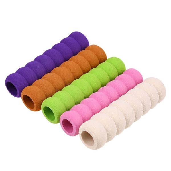 2 PCS Anti-static Bedroom Door Handle Anti-collision Cover, Size: 13.5x3.5cm (Beige) - Image 2