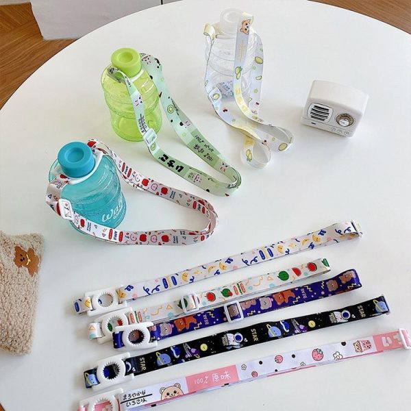 5 PCS Mineral Water Bottle Shoulder Strap Beverage Bottle Lanyard (E32) - Image 2
