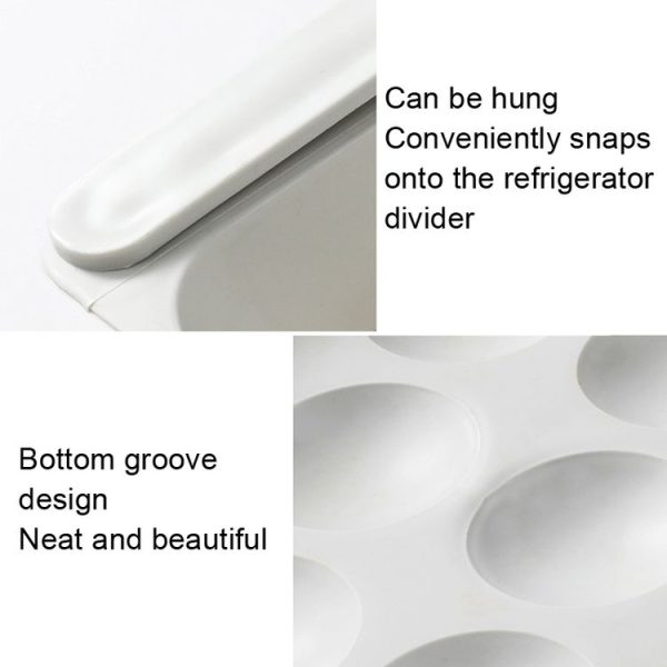 Refrigerator Drawing Egg Fruit Vegetable Storage Box (26x18x5cm) - Image 3