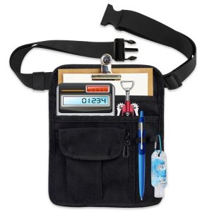Restaurant Waiter Waist Money Bag Restaurant Apron Bag (Black)