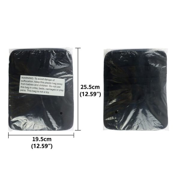 Restaurant Waiter Waist Money Bag Restaurant Apron Bag (Black) - Image 3