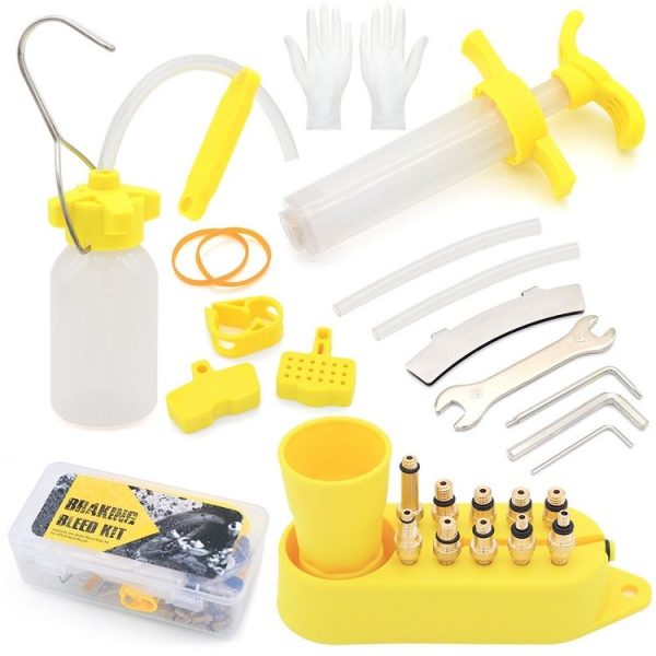 Mountain Bike Oil Dish Oil Filling Tool, Specification: Advanced Model Brass Head / Box