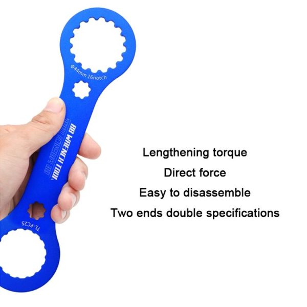 2 PCS DUB TL-FC32 / 25 / 24 Bicycle Integrated Hollow Shaft Wrench (BB Wrench A+B) - Image 3