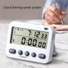 YS-218 Digital Timer 99-Hour Positive Countdown Reminder, Style: No Vibration - Image 3