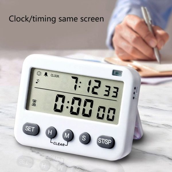 YS-218 Digital Timer 99-Hour Positive Countdown Reminder, Style: No Vibration - Image 3