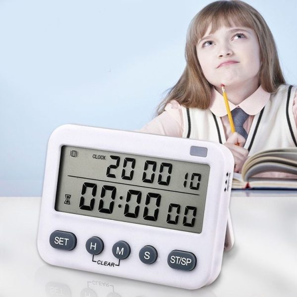 YS-218 Digital Timer 99-Hour Positive Countdown Reminder, Style: No Vibration - Image 5