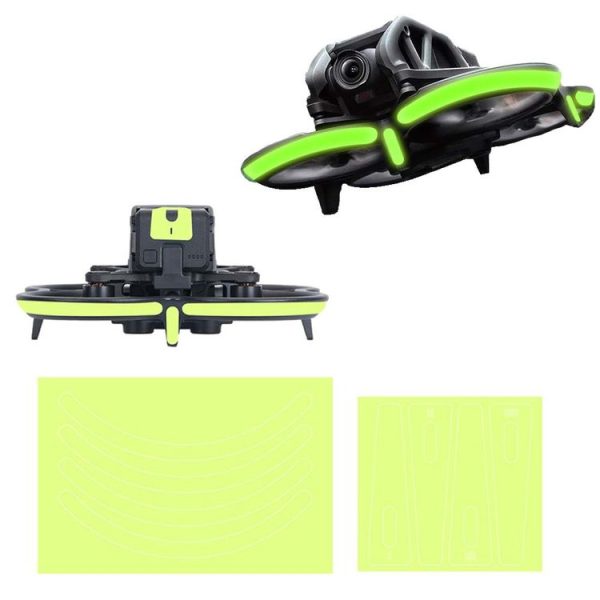 Decorative Stickers For DJI Avata Night Reflective Warning Sticker, Color: Fluorescent Green