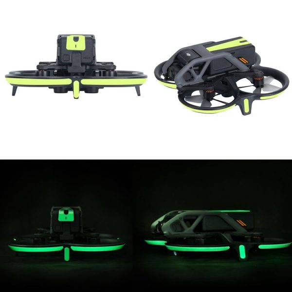 Decorative Stickers For DJI Avata Night Reflective Warning Sticker, Color: Fluorescent Green - Image 2