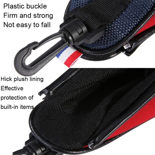 PGM SOB005 Golf Ball Bag Light Waist Bag Magnetic Suction Mini Ball Bag (Grey) - Image 4