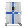 Luggage Reinforcement Straps Fixed Protective Rope With Combination Lock, Color: Blue