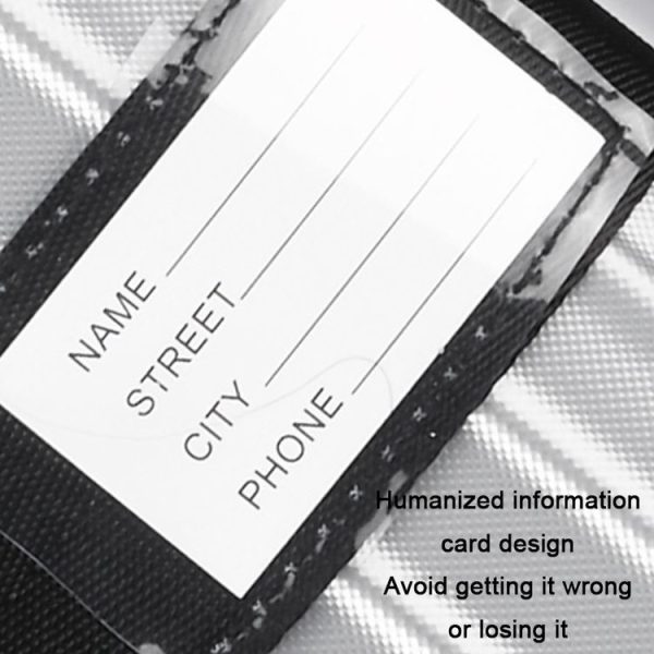 Luggage Reinforcement Straps Fixed Protective Rope With Combination Lock, Color: Purple - Image 5