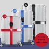 Luggage Reinforcement Straps Fixed Protective Rope With Combination Lock, Color: Purple - Image 6