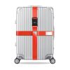 Luggage Reinforcement Straps Fixed Protective Rope With Combination Lock, Color: Orange