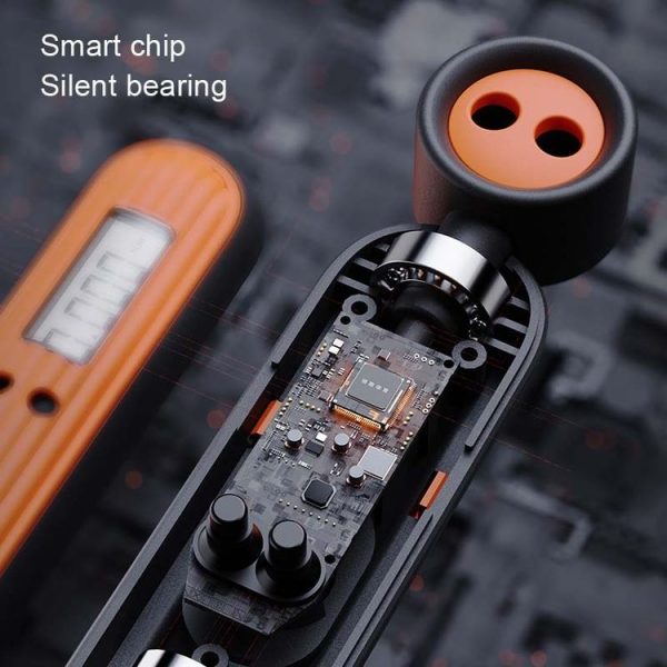 Fitness Sport Intelligent Electronic Counting Skipping Rope, Style: Small Ball Dual Use (Carmine) - Image 6