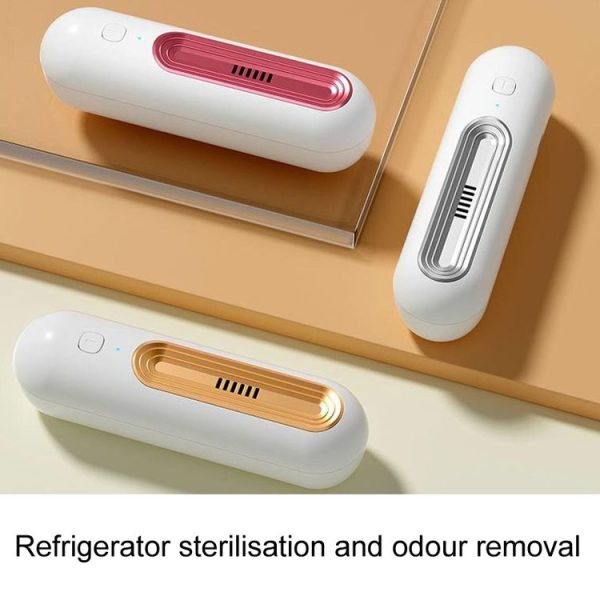 HX-889 Sterilization Deodorant Fruit And Vegetable Preservation Home Clothing Cabinet Purifier (Gold) - Image 2
