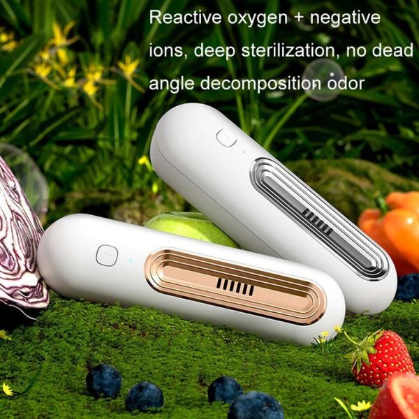 HX-889 Sterilization Deodorant Fruit And Vegetable Preservation Home Clothing Cabinet Purifier (Gold) - Image 5