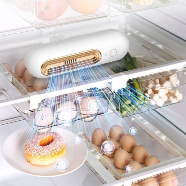 HX-889 Sterilization Deodorant Fruit And Vegetable Preservation Home Clothing Cabinet Purifier (Gold) - Image 6
