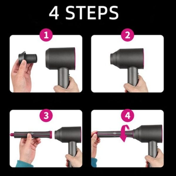Hair Dryer Adapter For Dyson Hair Dryer Curling Iron Accessories - Image 5