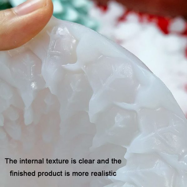 Christmas DIY Scented Candle Silicone Mold, Color: White (SD-85) - Image 3
