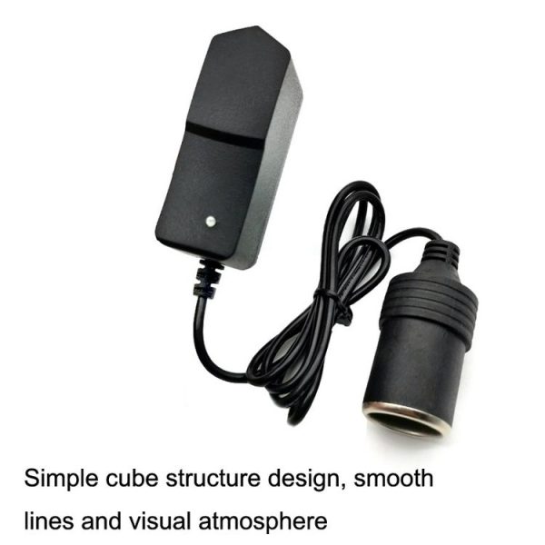 2PCS 220V To 12V Power Converter Car Power Adapter EU Plug - Image 4