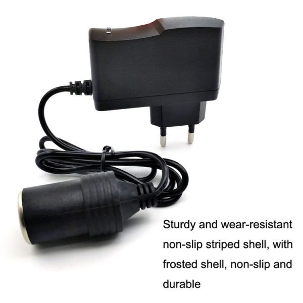 2PCS 220V To 12V Power Converter Car Power Adapter EU Plug - Image 5