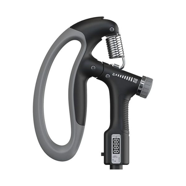 10-100KG Adjustable Electronic Grip Arm Muscle Training (Black)