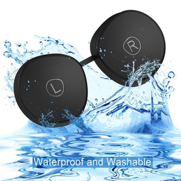 VR Silicone Eye Mask+Lens Protective Cover+Joystick Hat, For Meta Quest 2 (Black) - Image 5