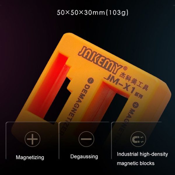 JAKEMY JM-X1 Manual Screwdriver Magnetizer / Demagnetizer - Image 5