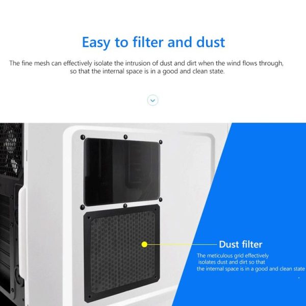 Magnetic Dust-proof Flter For Chassis Air Inlet, Specification: 120x120mm - Image 4