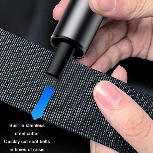 Vehicle Safety Hammer Multifunctional Underwater Emergency Window Breaker (Silver) - Image 4