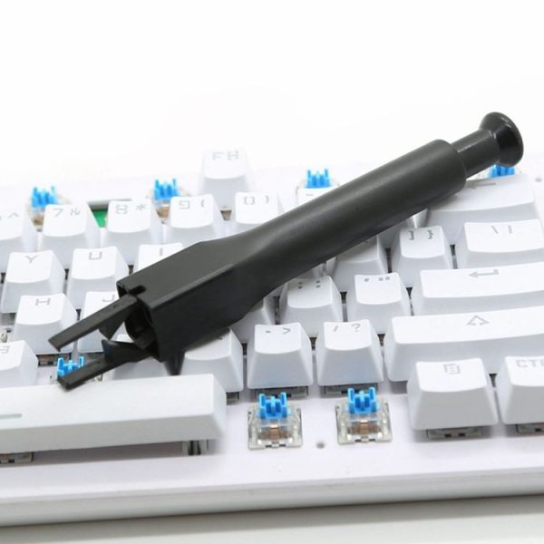Keycap Puller ABS Plastic Keycap Remover Switch Extractor Tool (Black)