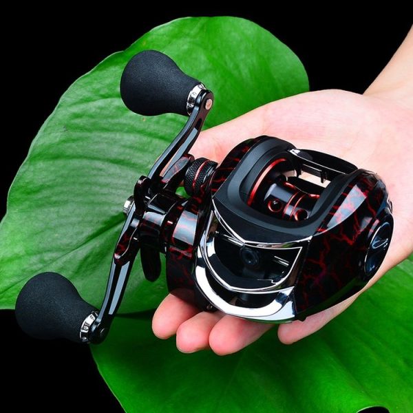 PROBEROS Metal Drop Wheel 18+1 Axis Axis Asian Fish Wheel (DW121L Left Hand) - Image 2