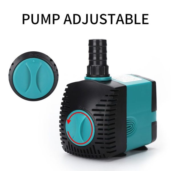 EB-303 10W Aquarium Submersible Water Pump Fountain Filter Fish Pond, EU Plug - Image 3