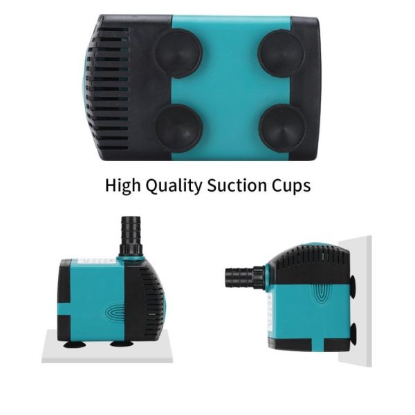 EB-303 10W Aquarium Submersible Water Pump Fountain Filter Fish Pond, EU Plug - Image 5