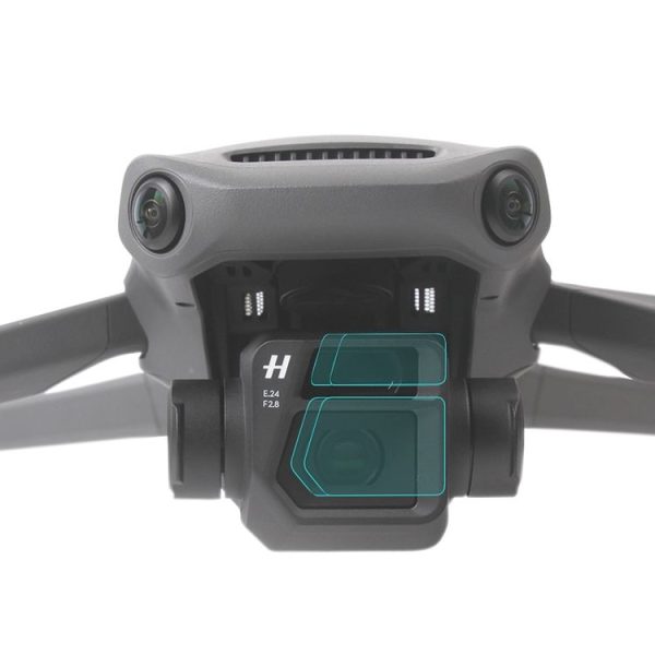 2 Sets Sunnylife M3-BHM122 For Mavic 3 Lens HD Slim Protective Film Kit
