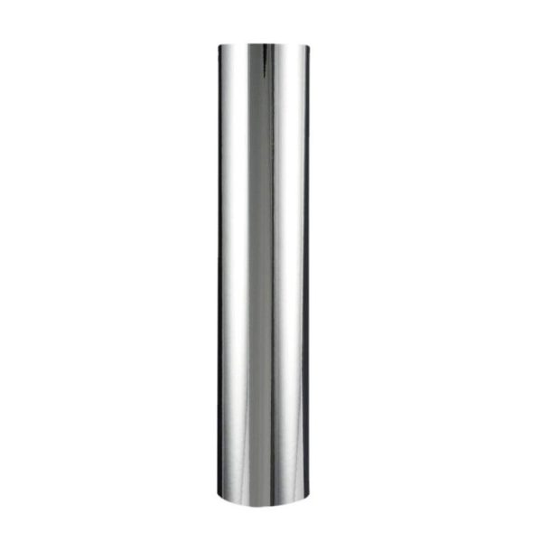 30cm x 100cm Glossy Metal Self Adhesive Vinyl Film DIY Cup Sticker Car Sticker, Color: Silver